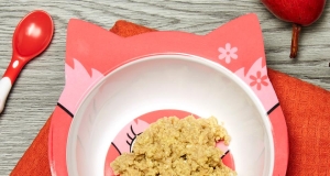 Eggy Pear and Oatmeal Scramble