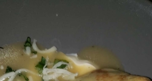 Mushroom and Chicken Crepe Packets