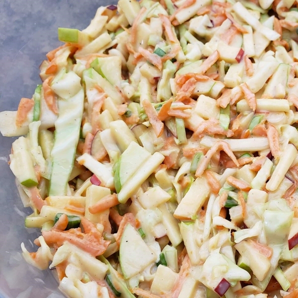 Easy Apple Coleslaw
