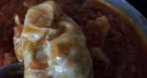 Sweet and Sour Stuffed Cabbage