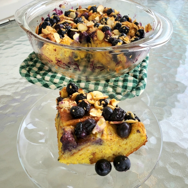 Blueberry-Almond French Toast Bake