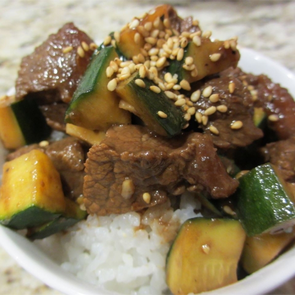 Sesame Beef Bites