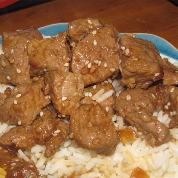 Sesame Beef Bites