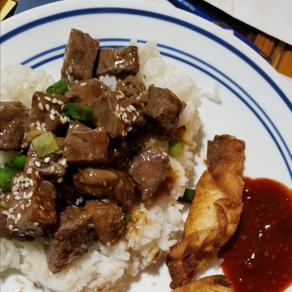 Sesame Beef Bites