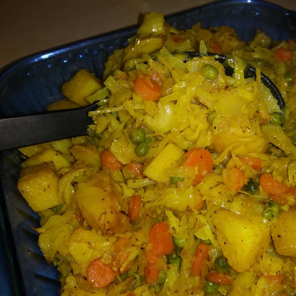 Ethiopian Cabbage Dish