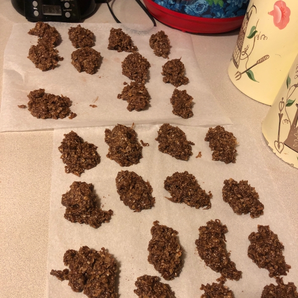 No Bake Chocolate Cookies II