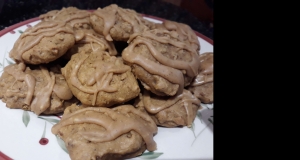 Pumpkin Cookies with Maple Icing