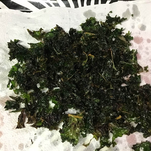 Kale Chips with Honey