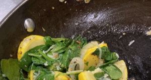 Sautéed Patty Pan Squash