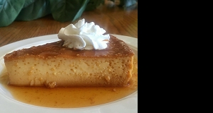 Super Easy Cream Cheese Flan