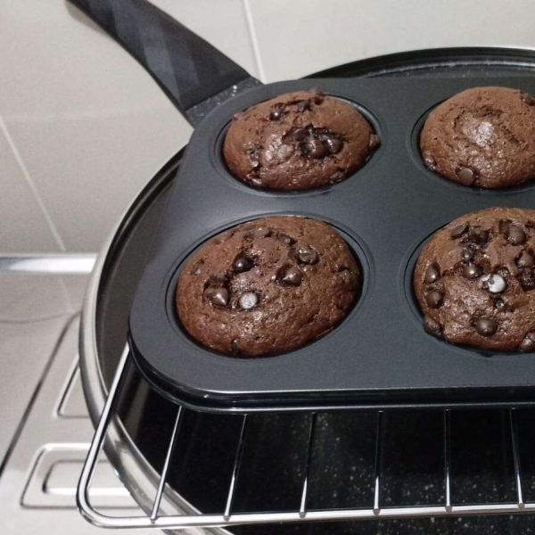 Moist Chocolate Muffins