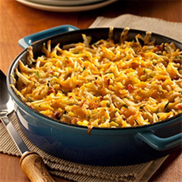 Hash Brown Potato Pie