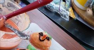 Jack-o'-Lantern Tea Cakes