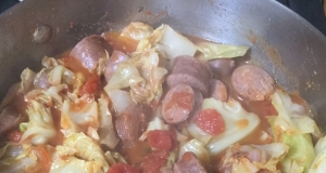 Mom's Polish Stewed Cabbage