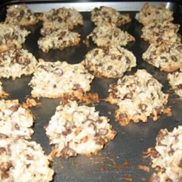 Almond Chocolate Coconut Cookies I