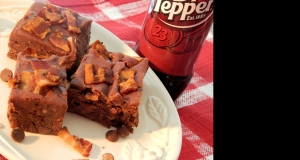Dr Pepper® Bacon Brownies