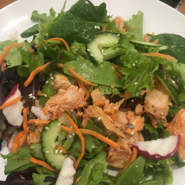 Asian Salmon Salad