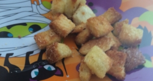 Cheese Garlic Croutons