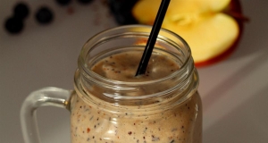 Blueberry Breeze Coconut Smoothie