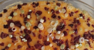 Cheesy Chicken and Potato Casserole with Bacon