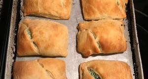 Spinach and Artichoke Dip-Stuffed Crescent Rolls