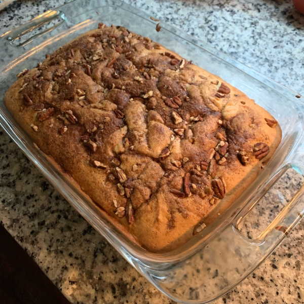 Make-Ahead Sour Cream Coffee Cake
