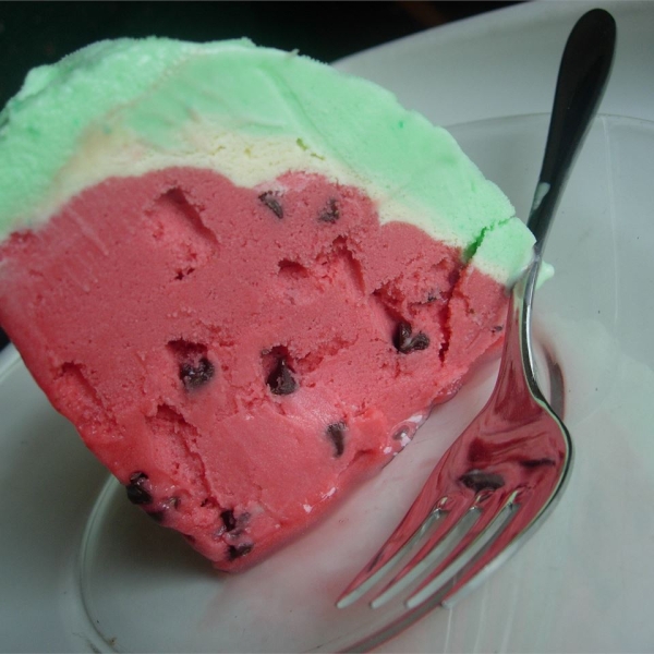 Raspberry-Lime Sherbet 'Watermelon'