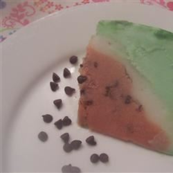 Raspberry-Lime Sherbet 'Watermelon'