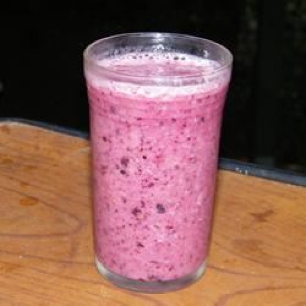 Delicious Blueberry Smoothie