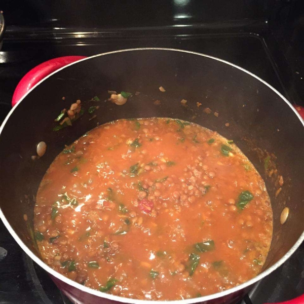Amazing Lentils and Kale
