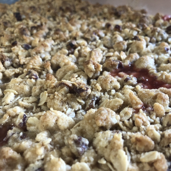 Rhubarb Strawberry Crunch