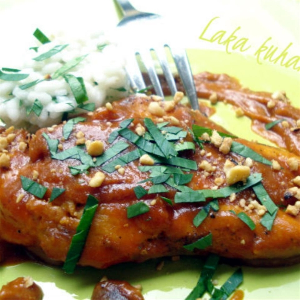 Chicken in Peanut Sauce