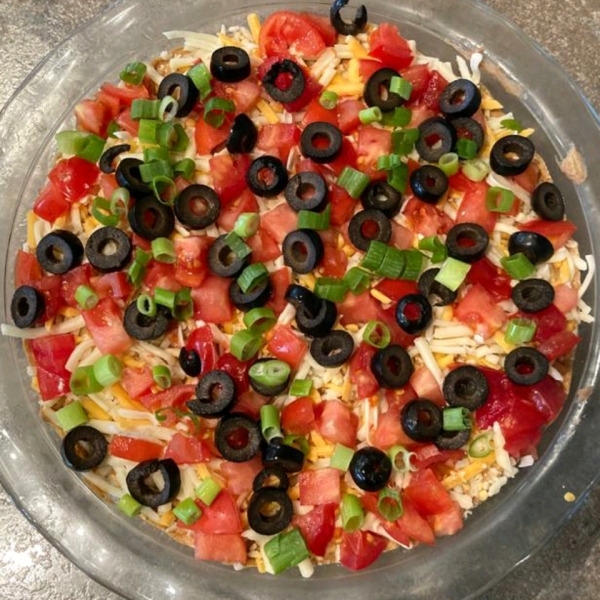 Seven Layer Tex Mex Dip