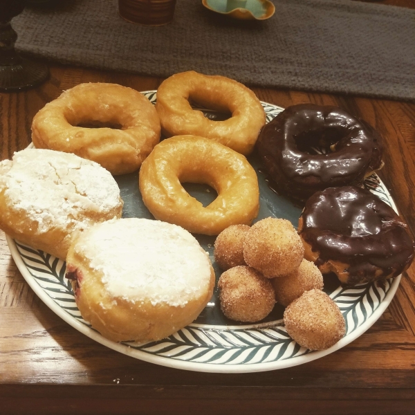 Crispy and Creamy Doughnuts