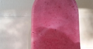 Fresh Blackberries and Cream Ice Pops