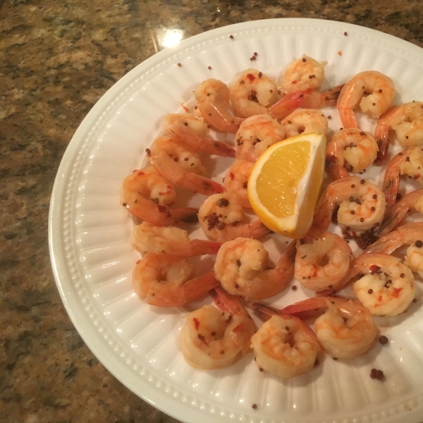 Texas Boiled Beer Shrimp