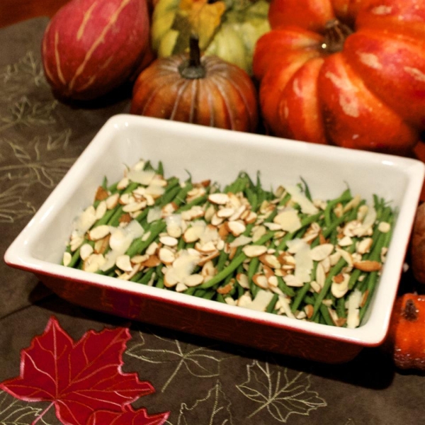 Green Beans with Warm Dijon Vinaigrette