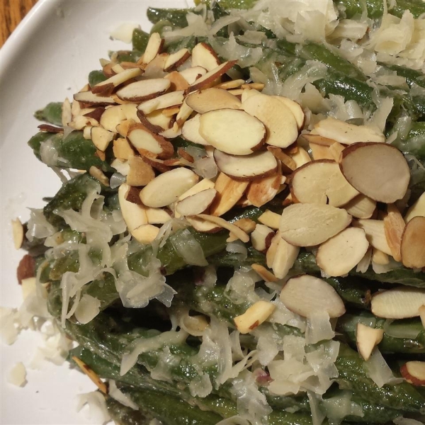 Green Beans with Warm Dijon Vinaigrette