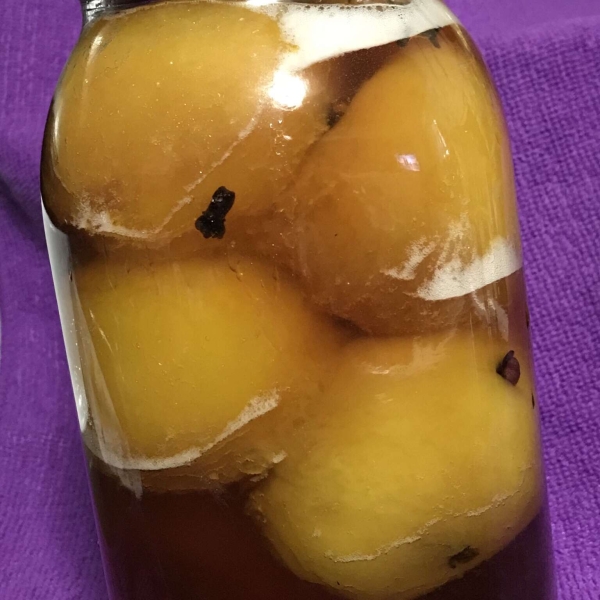 Nana's Southern Pickled Peaches