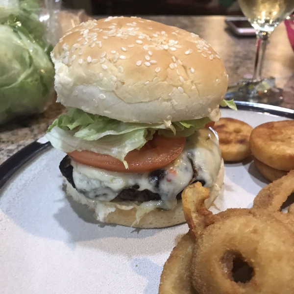 Tex-Mex Burger with Cajun Mayo