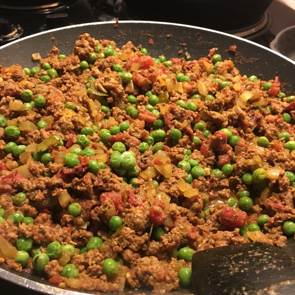 Kheema Matar (Beef and Pea Curry)