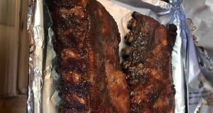 Sweet Smoked Pork Ribs