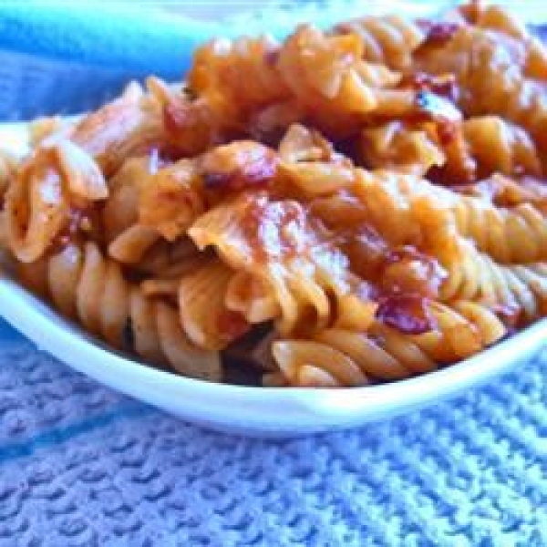 Tomato and Bacon Pasta Bake