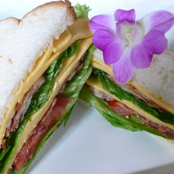 Amy's Triple Decker Turkey Bacon Sandwich