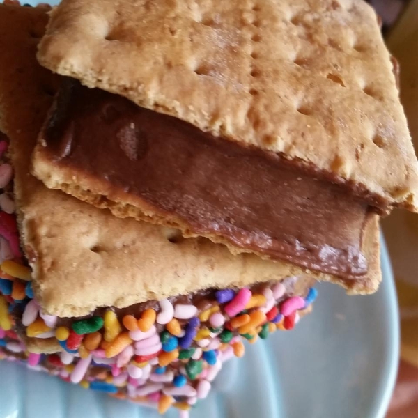 Frozen Peanut Butter Pudding Squares