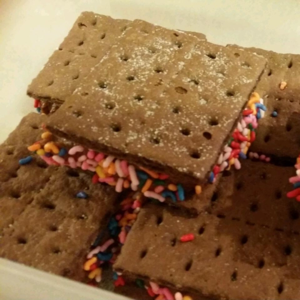 Frozen Peanut Butter Pudding Squares