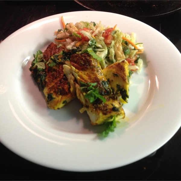 Pixie's Indian Style Halibut