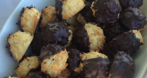 Coconut and Marzipan Macaroons