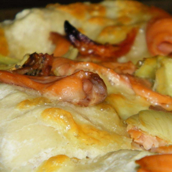 Smoked Salmon Pizza