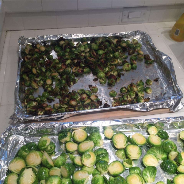 Duck Fat-Roasted Brussels Sprouts